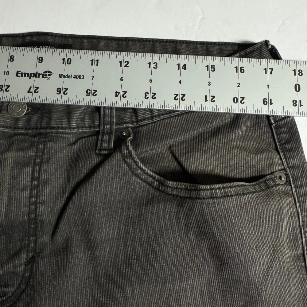 Banana Republic Athletic Fit Men's Charcoal Gray corduroy pants Size 35x32 (tag)